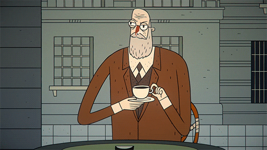 tea sipping GIF by Cartoon Hangover