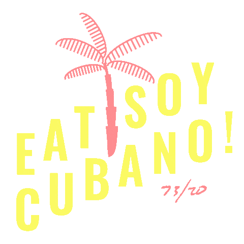 soycubano cuban food ya tu sabes soycubano eatsoycubano Sticker