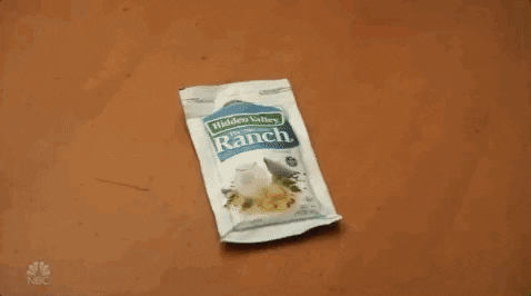 ranch dressing salad GIF by Saturday Night Live