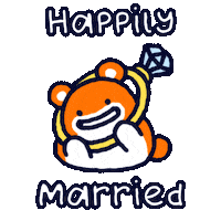Sticker Marriage Sticker