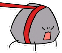 Angry Dog Sticker