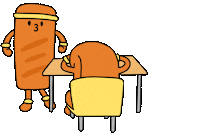 Test Chocolate Sticker by haitai
