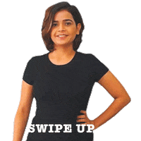 Swipe Up Sticker by onlymuchlouderindia