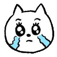 Sad Japan Sticker