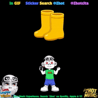 Glasses Wellington Boots GIF by Zhot Music