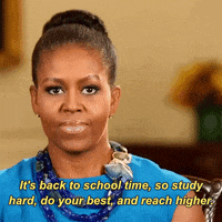 Reach Higher Back To School GIF by Obama