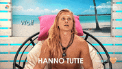 LoveIslandItalia reaction love wolf tv show GIF