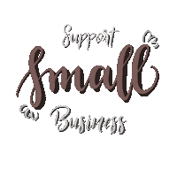 Small Business Support Sticker by Hand Tied Box