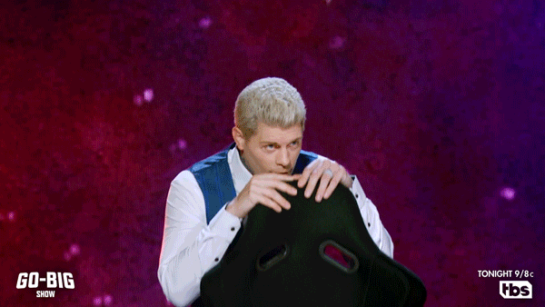 Scared Cody Rhodes GIF by TBS Network