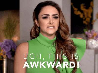 Shock This Is Awkward GIF by Real Housewives Of Cheshire