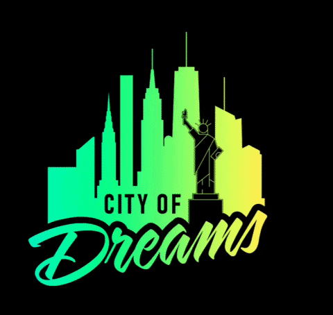 CityOfDreamsNY nyc new york skyline statue of liberty GIF