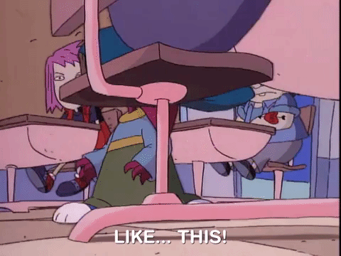 nicksplat aaahh real monster GIF