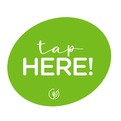 greenmminds_ giphyupload green tap tap here Sticker