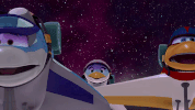 #halloween #spaceracers #rocketscience #scared GIF by Space Racers
