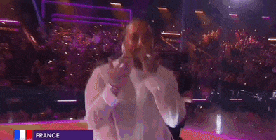 France Blow Kiss GIF by Eurovision Song Contest