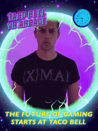 vrarcade GIF by Taco Bell VR Arcade