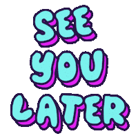 Bye Bye Goodbye Sticker