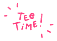 Pink Time Sticker by Catharina Stewart