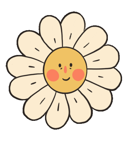 Illustration Flower Sticker