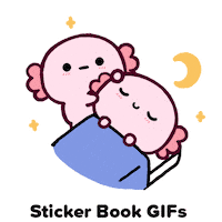 Tired Good Night Sticker by Sticker Book iOS GIFs