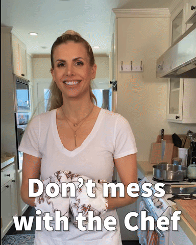 Don't mess with the chef!
