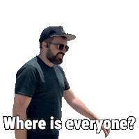 Confused Middle Of Nowhere Sticker