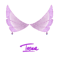 Missgale03 glitter wings winx winxclub Sticker