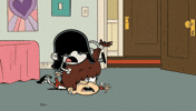 the loud house fighting GIF by Nickelodeon
