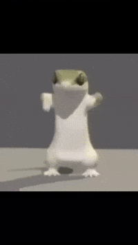 Dance Lizard GIF