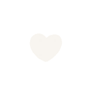 hiyoca_ love heart white はと Sticker