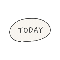 hiyoca_ day today 今日 きょう Sticker
