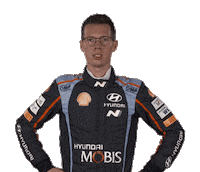 Sad Thierry Neuville Sticker by FIA World Rally Championship