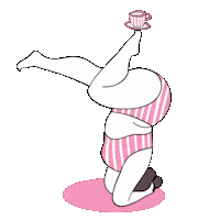 Tint_a coffee yoga balance caffe Sticker