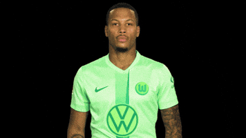 Happy Goal GIF by VfL Wolfsburg