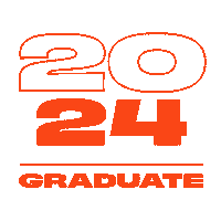 Orange Spring Sticker by UF J-School