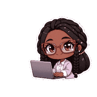 Girl Work Sticker by GRD Diseño Digital