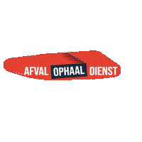 Recycling Sticker by Afval Ophaal Dienst
