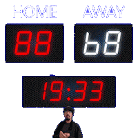 68 Away Sticker