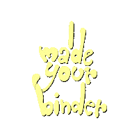 Handmade Sticker by Amor Design Studio