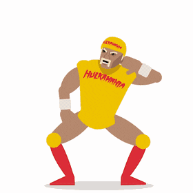 Cant Hear You Hulk Hogan GIF by SportsManias