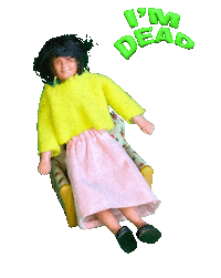 Stop Motion Waiting Sticker by NICOLE DADDONA