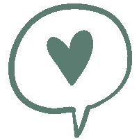In Love Hart Sticker by Fun and healthy food by Anne