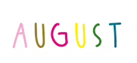 September Sommer Sticker