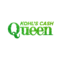 rewarding make it rain Sticker by Kohl's