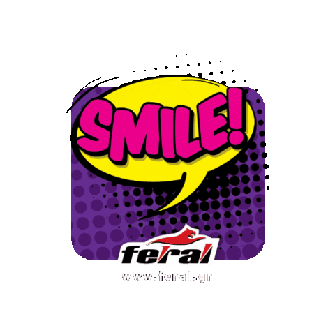 feralgr giphygifmaker smile carcare feral Sticker