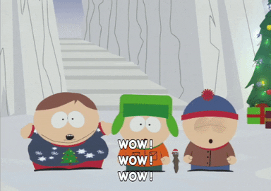 santa wow GIF by South Park 