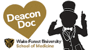 Wfu Wakeforest Sticker by Wake Forest School of Medicine