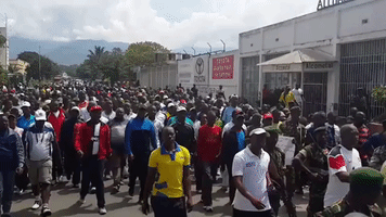 Pro-Security Force March Calls for Peace in Burundi