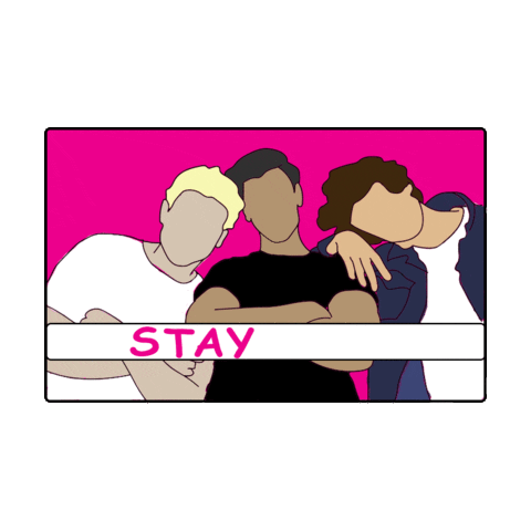Stay Home Boy Band Sticker by Sony Music Australia
