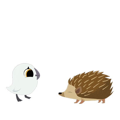 Sleepy Owl Sticker by Puffin Rock